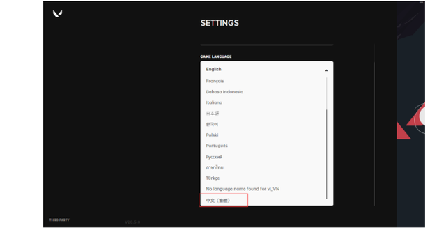 瓦洛兰特怎么设置中文-Valorant设置中文方法介绍