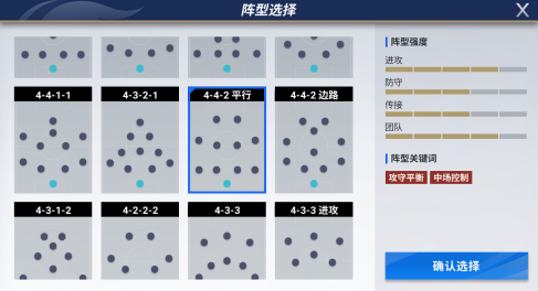 《绿茵信仰》新手阵型用什么好