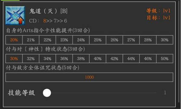 fgo壹与强度