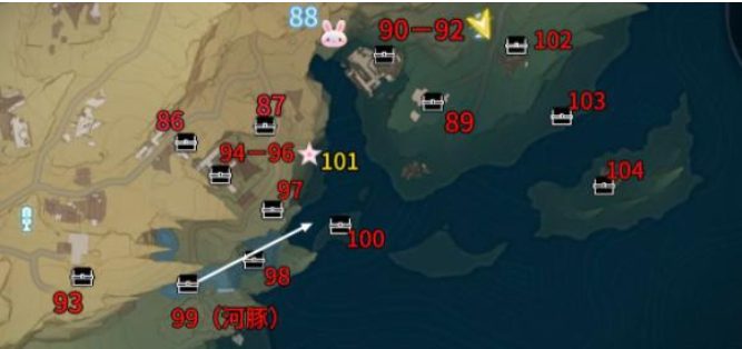 鸣潮荒石高地位置大全 荒石高地全收集路线攻略[多图]图片7