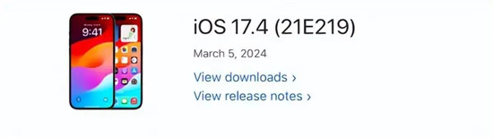 ios17.4.1正式版更新了什么功能 ios17.4.1正式版更新功能一览