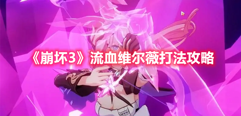 崩坏3流血维尔薇怎么打 崩坏3流血维尔薇打法攻略
