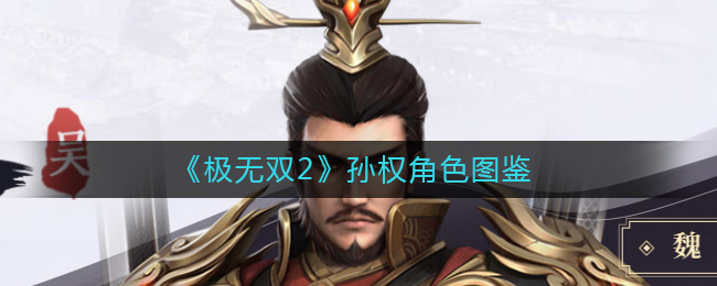 极无双2孙权怎么样 极无双2孙权角色图鉴