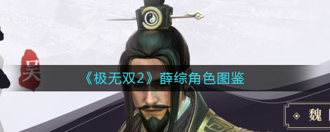 极无双2薛综怎么样 极无双2薛综角色图鉴