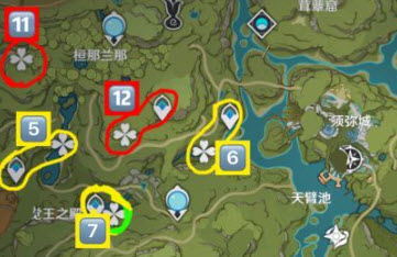 原神劫波莲采集地点 原神劫波莲采集位置大全