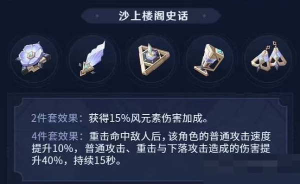 原神沙上楼阁史话适合哪些角色 原神最佳角色搭配推荐