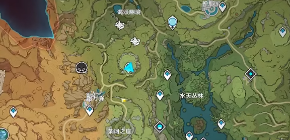 原神旋转火蕈兽在哪里 原神捕捉位置分享