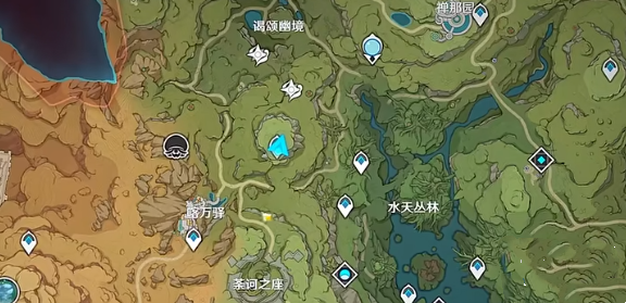 原神浮游风蕈兽在哪 原神捕捉位置分享