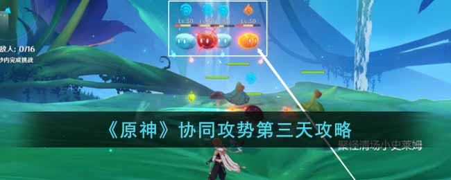 原神协同攻势第三天怎么做 原神协同攻势第三天攻略