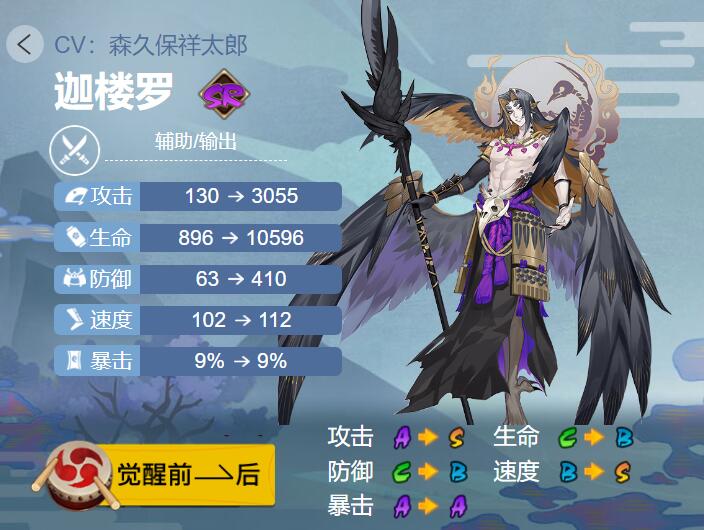 阴阳师迦楼罗御魂搭配2022 阴阳师sr迦楼罗最强御魂搭配攻略
