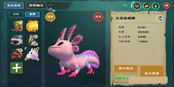 创造与魔法大顽皮蝾螈怎么捉 创造与魔法大顽皮蝾螈捕捉方法位置2022介绍