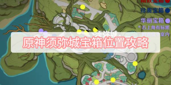 原神须弥城宝箱位置攻略 原神须弥城16个宝箱位置图文攻略