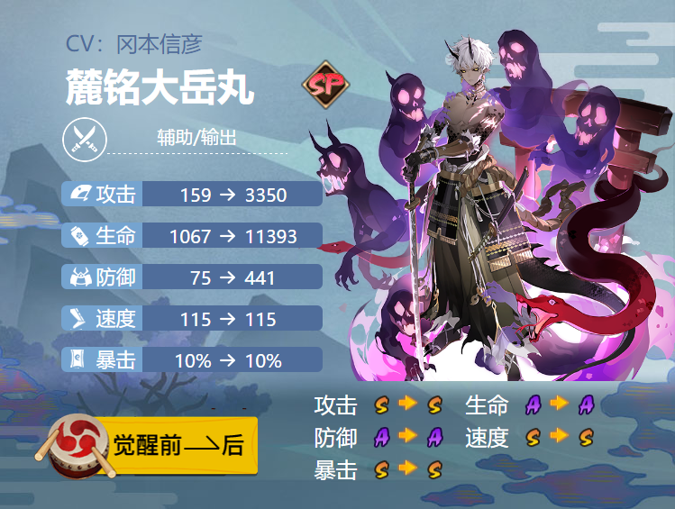阴阳师麓铭大岳丸御魂搭配2022 阴阳师麓铭大岳丸最强御魂搭配攻略