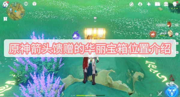 原神箭头馈赠的华丽宝箱位置介绍 原神箭头馈赠的华丽宝箱位置图文攻略介绍