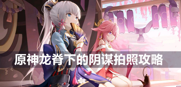 原神龙脊下的阴谋拍照怎么做 原神龙脊下的阴谋拍照攻略