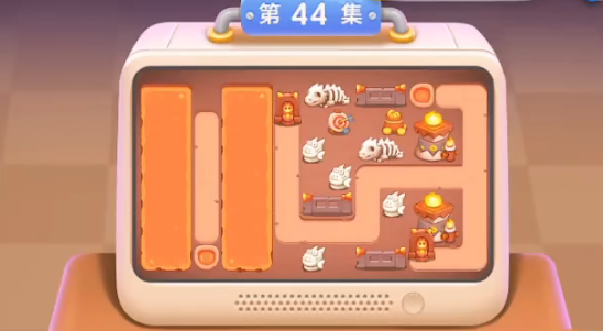保卫萝卜4饿龙传说第44关怎么过 保卫萝卜4饿龙传说第44关满星图文攻略