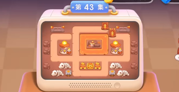 保卫萝卜4饿龙传说第43关怎么过 保卫萝卜4饿龙传说第43关满星图文攻略